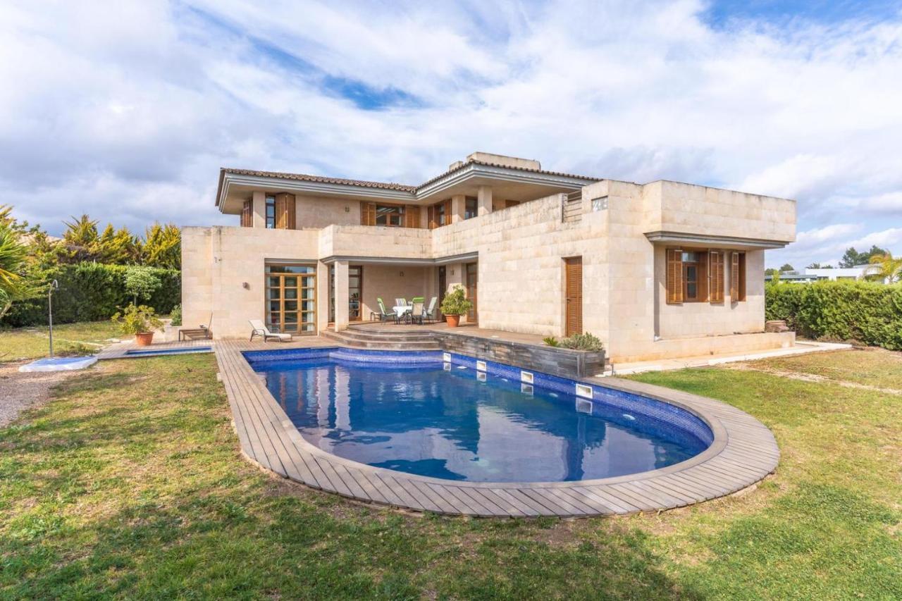 Villa De Lujo Con Piscina, Jacuzzi, Jardin Y Terraza Marratxí Εξωτερικό φωτογραφία