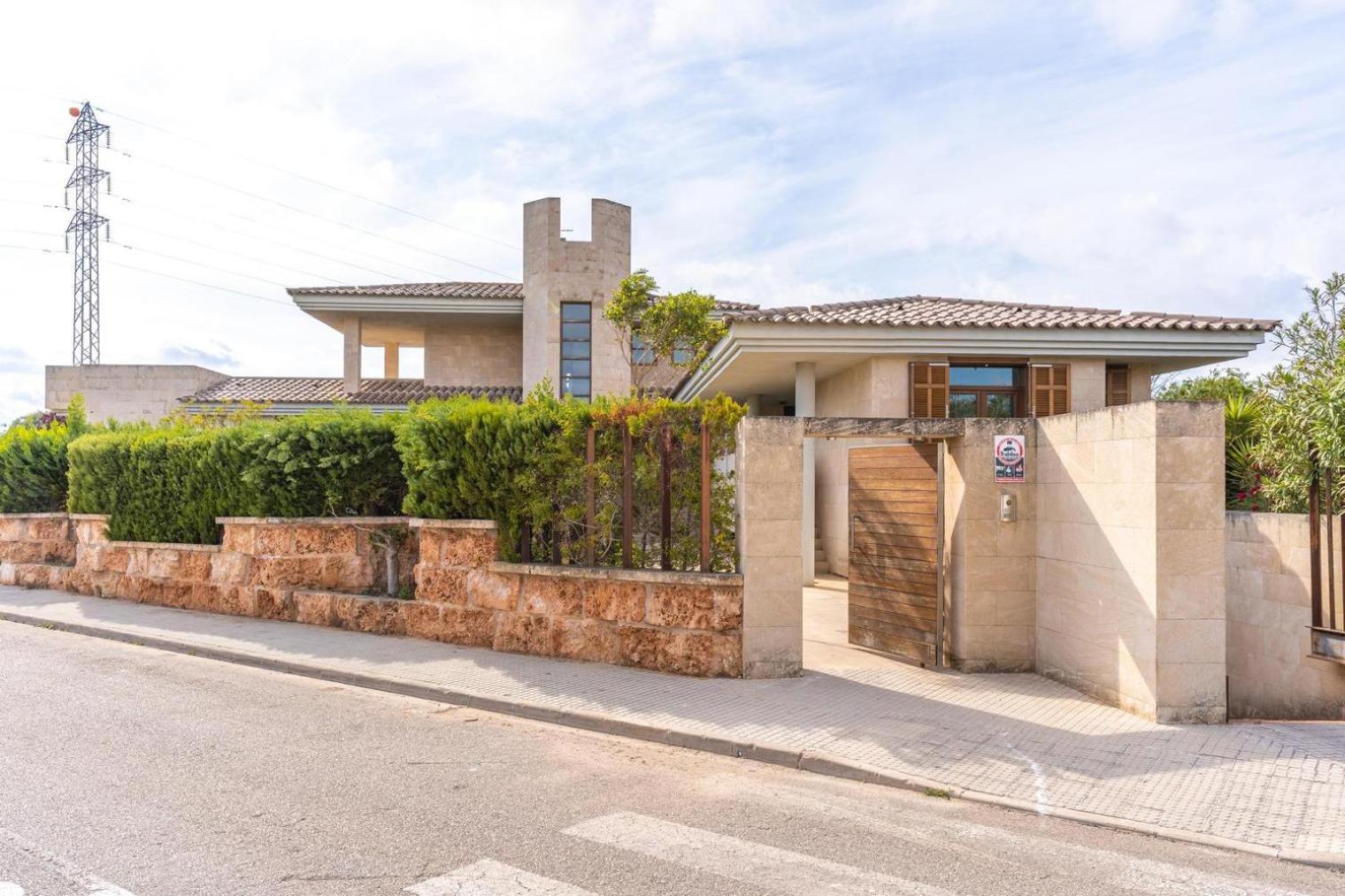 Villa De Lujo Con Piscina, Jacuzzi, Jardin Y Terraza Marratxí Εξωτερικό φωτογραφία