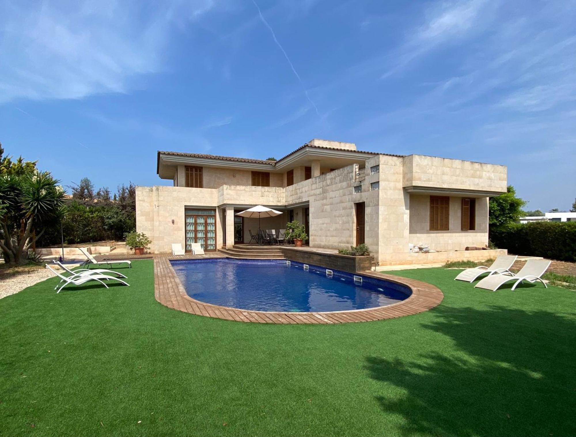 Villa De Lujo Con Piscina, Jacuzzi, Jardin Y Terraza Marratxí Εξωτερικό φωτογραφία
